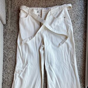 LOFT High Rise Palazzo Jeans